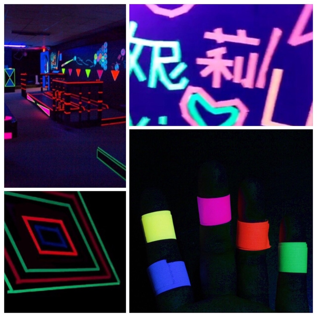 😋 เทปผ้าเรืองแสง เทปเรืองแสง สติ๊กเกอร์เรืองแสง ยาว 5 เมตร กาวในตัว Sticker ติดเหนียวแน่น 😋 - รูปที่ 5