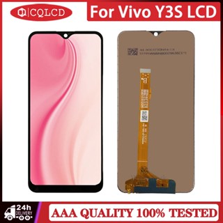 อะไหล่หน้าจอสัมผัส LCD แบบเปลี่ยน สําหรับ Vivo Y3S