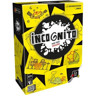 Incognito บอร์ดเกมแท้ คู่มือภาษาอังกฤษ