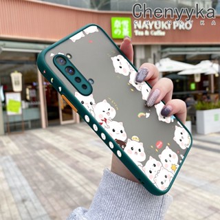 เคสโทรศัพท์มือถือ ซิลิโคนแข็ง บาง กันกระแทก ลายการ์ตูนแมวน่ารัก สําหรับ OPPO Reno3 5G Reno3 Youth