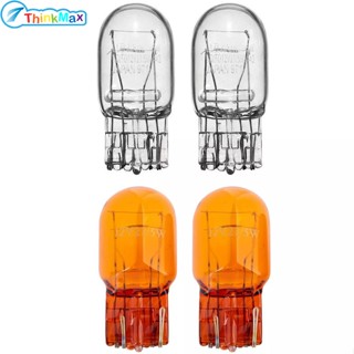 หลอดไฟเลี้ยวฮาโลเจน T20 Bulb 3800k 7443 7440 W21 5w สําหรับรถยนต์