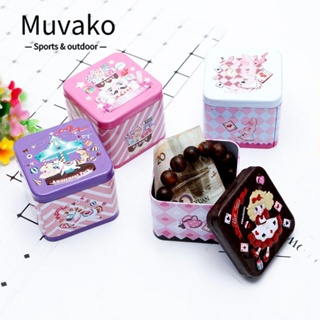 MUVAKO ขวดโหลอลูมิเนียมดีบุก แบบรีฟิล สําหรับใส่เทียน ครีมบาล์ม