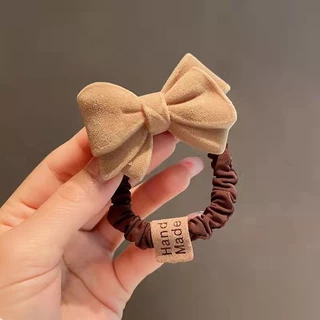 เครื่องประดับผมเชือกผม Influencer Temperament Bow Love Ball หางม้าหัวเชือก 2024