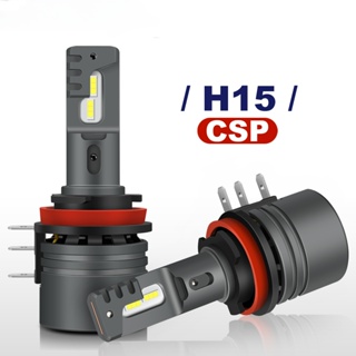 หลอดไฟหน้ารถยนต์ Led H15 Canbus 50W 12000LM CSP สว่างมาก สําหรับ Mazda Ford VW 2 ชิ้น