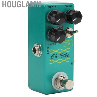 Houglamn Guitar Effect Pedals 2 In 1 Electric Chorus Vibrato With