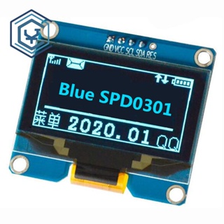  บอร์ดอะแดปเตอร์ โมดูลหน้าจอ 5pin IPS 1.54 นิ้ว OLED SPD0301 IC 128X64 I2C