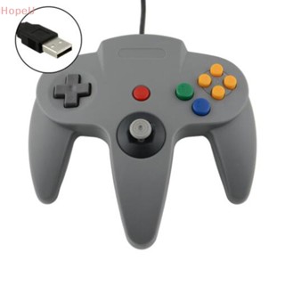 [HopeU] เกมแพด Joypad Joy USB สําหรับ Nintendo Game cube For N64 64 PC