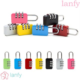 LANFY อุปกรณ์ล็อคกระเป๋าเดินทาง แบบใส่รหัสผ่าน แบบพกพา