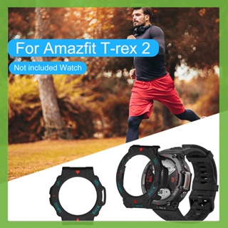 ฝาครอบสมาร์ทวอทช์ PC เคสแข็ง กรอบป้องกันนาฬิกา สําหรับ Amazfit T-rex 2