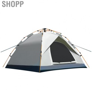 Shopp Automatic Camping Tent  Durable Full Fully Glass Fiber Oxford Cloth Fine Netting for Camp