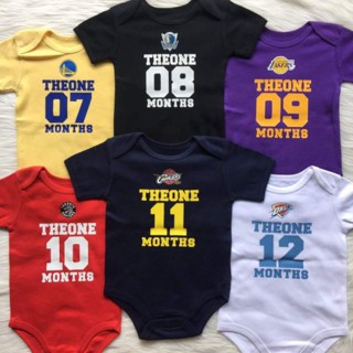 Milestones Onesies รายเดือน สําหรับเด็ก - NBA C80E