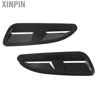 Xinpin Bonnet Air Outlet Shiny Black Grille Outlet ABS Plastic for Industry for XKR Style Replacement for Mazda 3 MX5 RX8