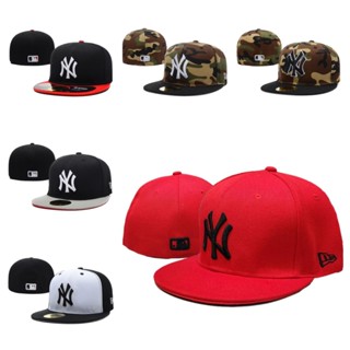 [New] 2023 Fashion N. e. E. r. A NY Flat Cap Embroidery Round Hat Hip Hop Non-Adjustable Baseball Cap ET6X