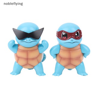 โมเดลฟิกเกอร์ Pvc รูปอนิเมะ Squirtle Kawaii ของเล่น สําหรับเก็บสะสม