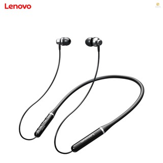 Tosw) Lenovo xe05 หูฟังบลูทูธ 5.0 แบบคล้องคอแม่เหล็ก สําหรับโทรศัพท์มือถือ ฟังเพลง เล่นกีฬา