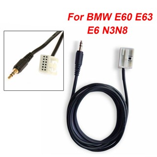 อะแดปเตอร์สายเคเบิ้ล AUX 3.5 มม. แบบเปลี่ยน สําหรับ BMW E60 E63 E6 N3N8