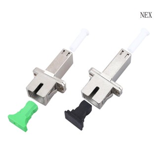 อะแดปเตอร์เชื่อมต่อไฟเบอร์ออปติคอล NEX LC UPC Female to SC UPC Female LC APC Female to SC APC Female UPC APC SC-LC Coupler Connector