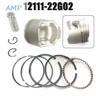 ⚡READYSTOCK⚡Piston Kit Trapezoidal Ring 12111-22G02 3 Ring Slots For Suzuki Choinori 50