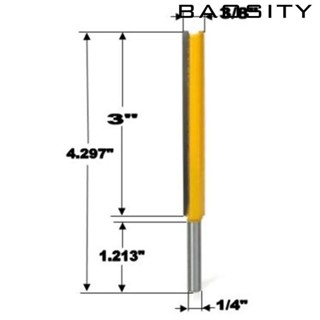 [Baosity] ดอกสว่านเราเตอร์ ก้าน 1/4 นิ้ว สําหรับงานไม้