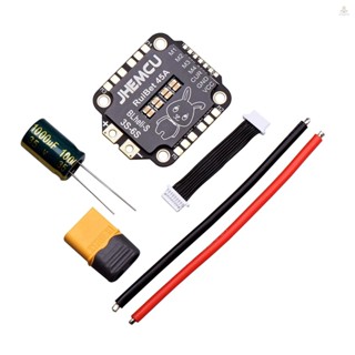 (fygath)JHEMCU Ruibet 45A BLHELI_S Dshot600 3-6S Brushless 4 in 1 ESC 30X30 มม. สําหรับตัวควบคุมการบิน FPV DIY