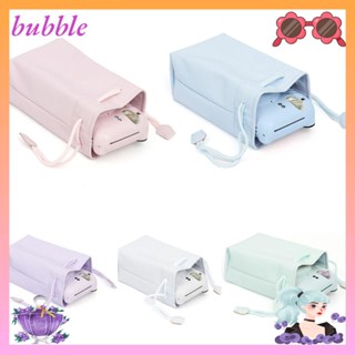 BUBBLE กระเป๋าหูรูด กันน้ํา แบบพกพา หลากสี สําหรับกล้อง Instax Mini 12 11 9 8 90 Eva