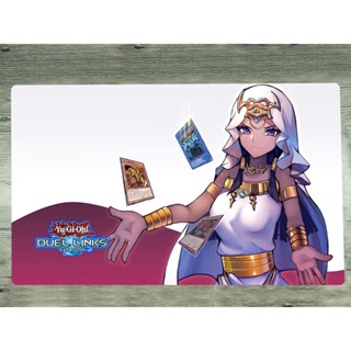 Yu-gi-oh! Playmat TCG CCG Mat Ishizu Ishtar แผ่นรองเมาส์เล่นเกม เลือกลายได้