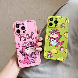 เคสซิลิโคน เคสไอโฟน iPhone 14 Pro Max iPhone 13 Pro Max iPhone 12 Pro Max iPhone 11 Cute Cartoon เครยอนชินจัง Crayon Shin Chan Soft Silicone Case