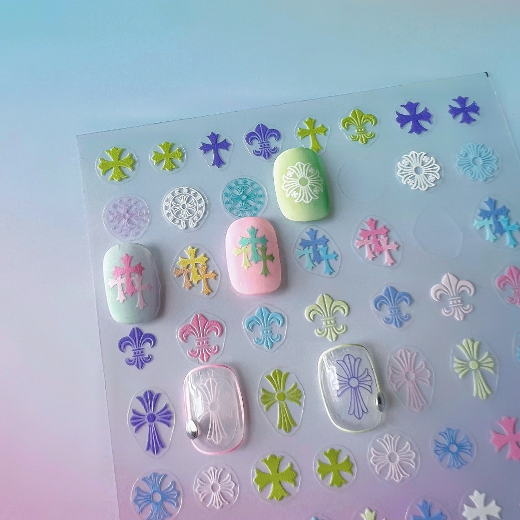 [Meow.Sensei] สติกเกอร์ ลาย Tomoni Thin Tough 1464 5d มีกาวในตัว หลากสีสัน สําหรับติดตกแต่งเล็บ - รูปที่ 7