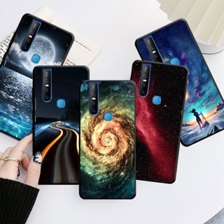 สําหรับ VIVO V15 1818 V15 Pro 1818 1819 S1 Pro ซิลิโคนนุ่ม TPU เคสโทรศัพท์ Cosmic starry sky