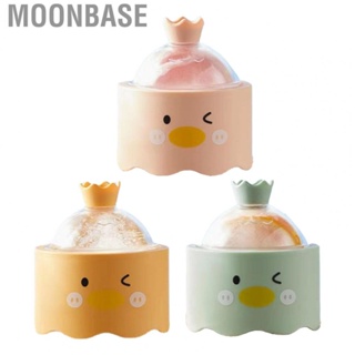 Moonbase Ice Ball Maker Mould  Hygienic Round Cube Mold Easy Releasing To Clean with Lid for Home