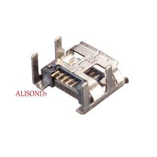 ALISOND1 ซ็อกเก็ตชาร์จ Micro 5 Pin Female DIP SMD PCB Port 4 ขา