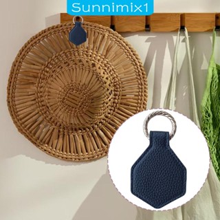 [Sunnimix1] คลิปหนีบหมวก หนัง PU สําหรับผู้หญิง