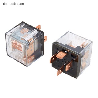 Delicatesun รีเลย์สวิตช์ควบคุมรถยนต์ DC 12V 100A 5Pin 4Pin SPDT กันน้ํา ความจุสูง