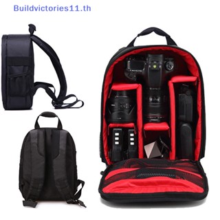 Buildvictories11 กระเป๋าเป้สะพายหลัง กันน้ํา สําหรับกล้อง DSLR SLR Canon Nikon Sony TH