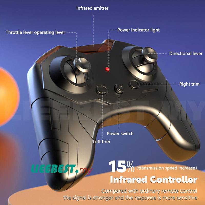 ของเล่นเฮลิคอปเตอร์บังคับวิทยุไฟฟ้า 2.5 ช่องทาง พร้อมไจโรสโคป สําหรับเด็กผู้ชาย