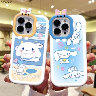 VIVO X80 เคสวีโว่ สำหรับ Case Cartoon Cinnamon Dog เคส เคสโทรศัพท์ เคสมือถือ Full Cover Hard Phone Cases Casing