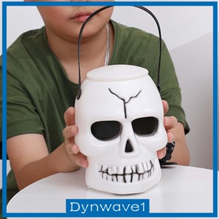 [Dynwave1] ตะกร้าใส่ขนม ลายฟักทองฮาโลวีน แบบพกพา สําหรับใส่ลูกอม ลูกอม ตกแต่ง พร็อพถ่ายรูป