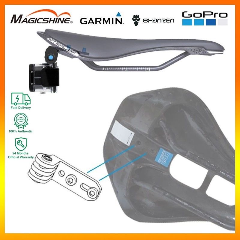 GOPRO Stealth Saddle ขายึดขาตั้งกล้องสําหรับกล้อง Gopro Shanren Magicshine Garmin Magene ไฟท้าย