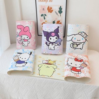 23 Sanrio Kuromi Cinnamon Pochacco แผ่นรองเมาส์ แผ่นรองคีย์บอร์ด พิมพ์ลายการ์ตูน อุปกรณ์สํานักงาน แผ่นรองโต๊ะ บุคลิกภาพ