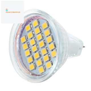 Mr11 24 3528 SMD LED โคมไฟสปอตไลท์ หลอดไฟวอร์มไวท์ DC 12V