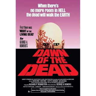 โปสเตอร์ Hse Dawn of The Dead George a Romeros ขนาด 24x36 ซม.