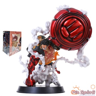 Pin ตุ๊กตาฟิกเกอร์การ์ตูนอนิเมะ Luffy Gear 4 25 ซม. สําหรับเก็บสะสมแฟนคลับ