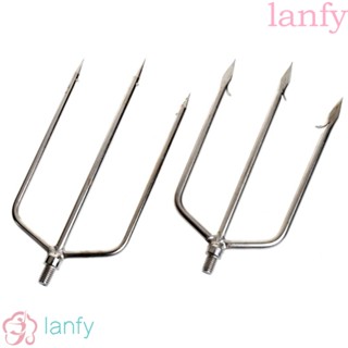 Lanfy ทุ่นตกปลา สเตนเลส อินเตอร์เฟส 8 มม. 3 ง่าม 3 ง่าม ไม่กัดกร่อนง่าย