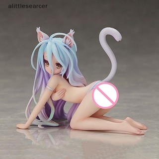 Alittlesearcer โมเดลฟิกเกอร์ PVC รูปการ์ตูนอนิเมะ No Game No Life Cat แนวเซ็กซี่ ของเล่นสะสม สําหรับเด็ก