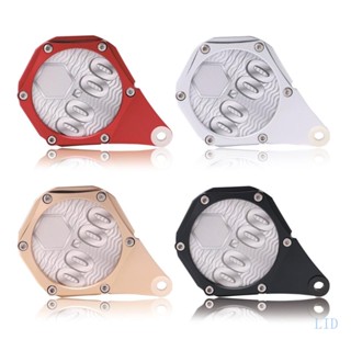 Lid Compact- ที่วางจานภาษีอลูมิเนียม กันน้ํา 4 สี สําหรับสกูตเตอร์ Quad- Bikes Mopeds ATV Motorcycle