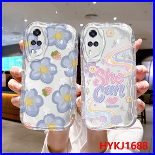 เคส Vivo Y31 เคส Vivo Y51 เคส Vivo Y51A Y53S Y51S tpu นิ่ม เคสใส ลายครีม เคสโทรศัพท์ NYW