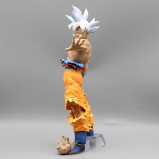 โมเดลฟิกเกอร์ Pvc อนิเมะดราก้อนบอล Son Goku Migatte No Gokui ขนาด 32 ซม. สีขาว