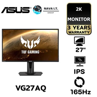 COINSคืน15%⚡FB9JMZV6⚡ ASUS MONITOR (จอมอนิเตอร์) TUF GAMING VG27AQ 27" IPS 2K 165HZ ประกัน 3 ปี