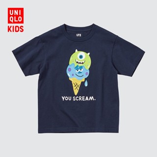 【New】Disney Uniqlo UT เสื้อยืดแขนสั้น พิมพ์ลายดิสนีย์ MFA ARCHIVE สําหรับเด็กผู้ชาย และเด็กผู้หญิง S-5XL