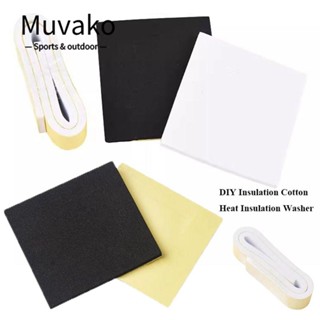 Muvako ใหม่ สติกเกอร์ฉนวนกันความร้อน กันชื้น กันรูพรุน มีกาวในตัว ด้านเดียว DIY 1 5 ชิ้น